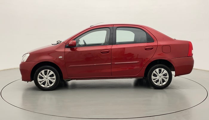 2012 Toyota Etios G, Petrol, Manual, 57,600 km, Left Side