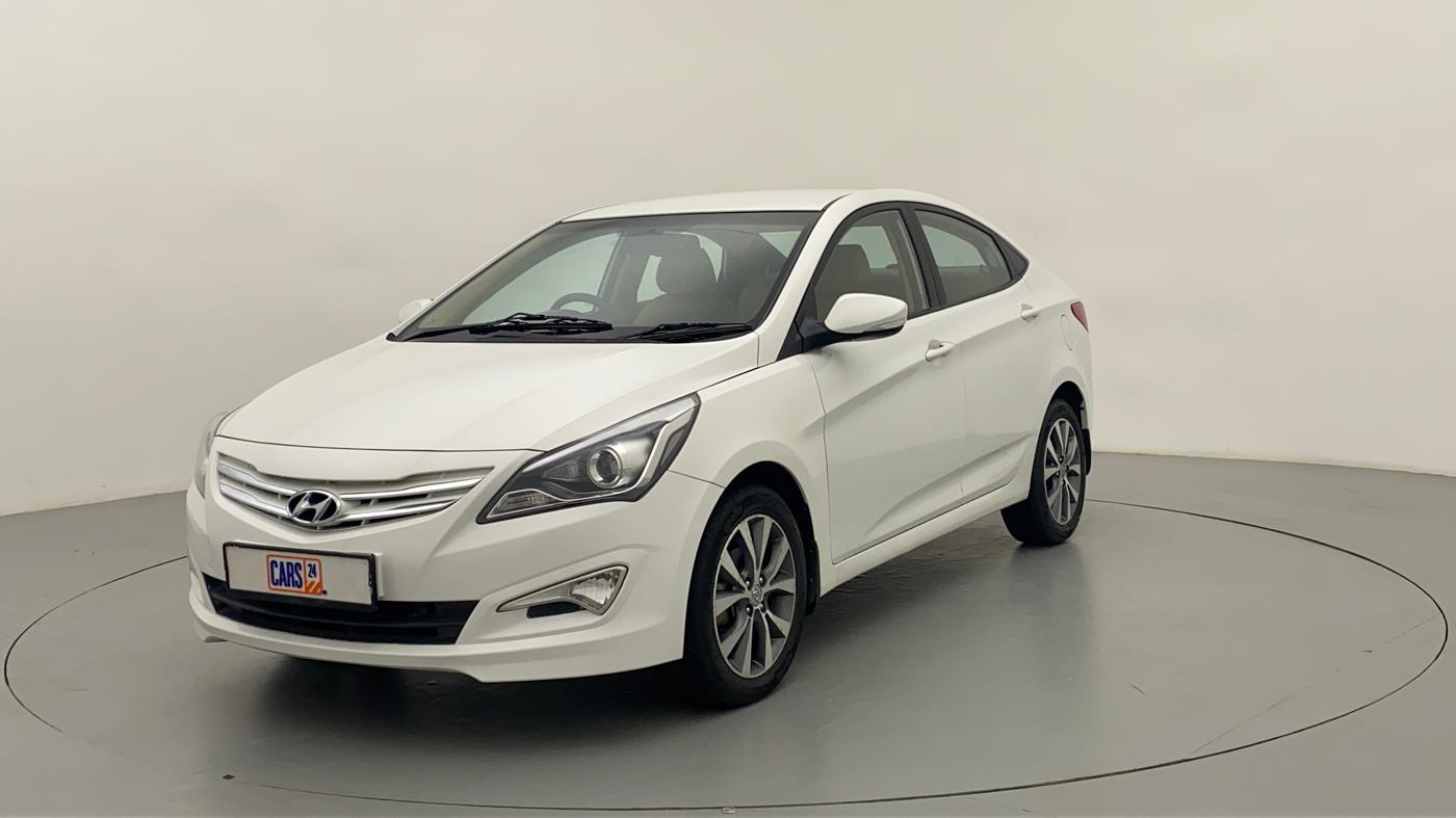 2017 Hyundai Verna 1.6 CRDI SX, Diesel, Manual, 93,041 km, Left Front Diagonal