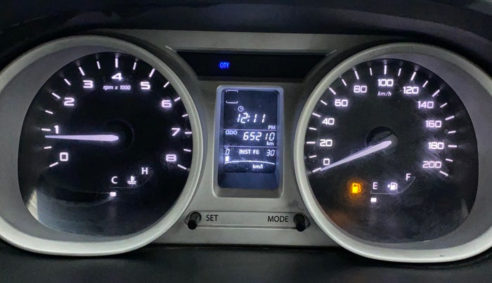 2016 Tata Tiago XZ PETROL, Petrol, Manual, 65,210 km, Odometer Image