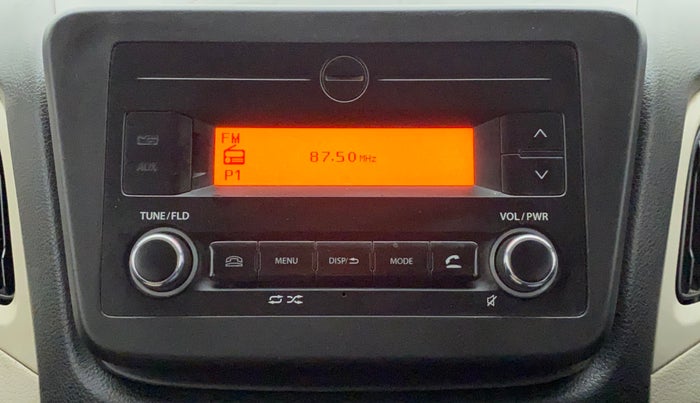 2019 Maruti New Wagon-R VXI 1.2, CNG, Manual, 74,156 km, Infotainment System