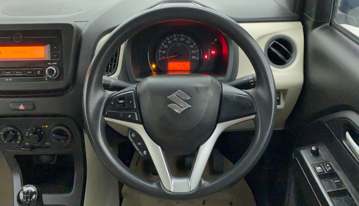 2019 Maruti New Wagon-R VXI 1.2, CNG, Manual, 74,156 km, Steering Wheel Close Up
