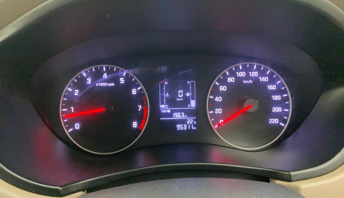 2018 Hyundai Elite i20 SPORTZ 1.2, Petrol, Manual, 95,311 km, Odometer Image