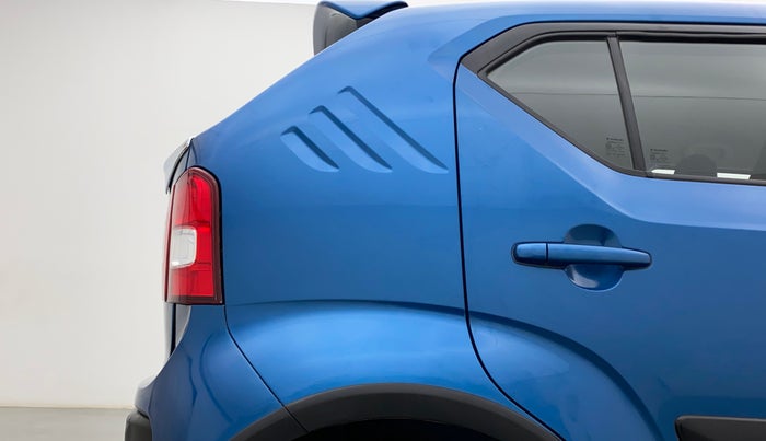 2018 Maruti IGNIS ZETA 1.2 AMT DUAL TONE, Petrol, Automatic, 98,476 km, Right quarter panel - Paint has minor damage