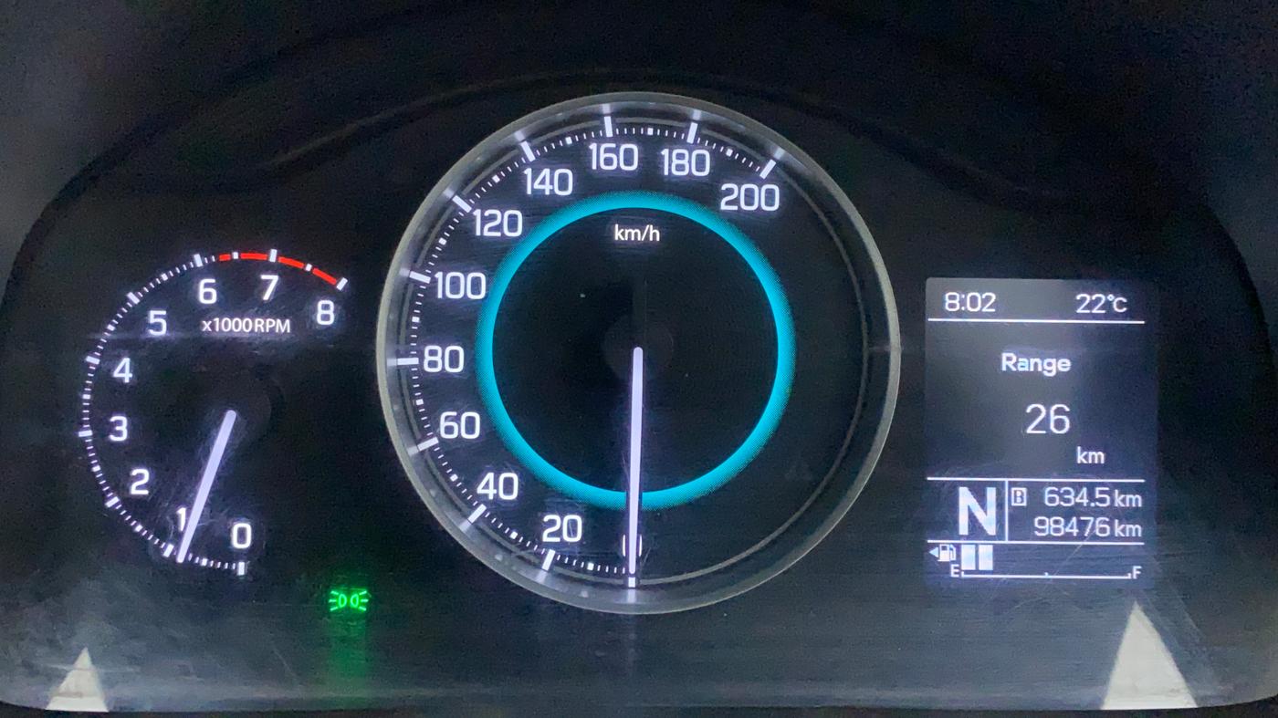 2018 Maruti IGNIS ZETA 1.2 AMT DUAL TONE, Petrol, Automatic, 98,476 km, Odometer Image
