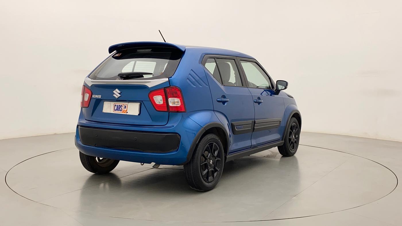 2018 Maruti IGNIS ZETA 1.2 AMT DUAL TONE, Petrol, Automatic, 98,476 km, Right Back Diagonal