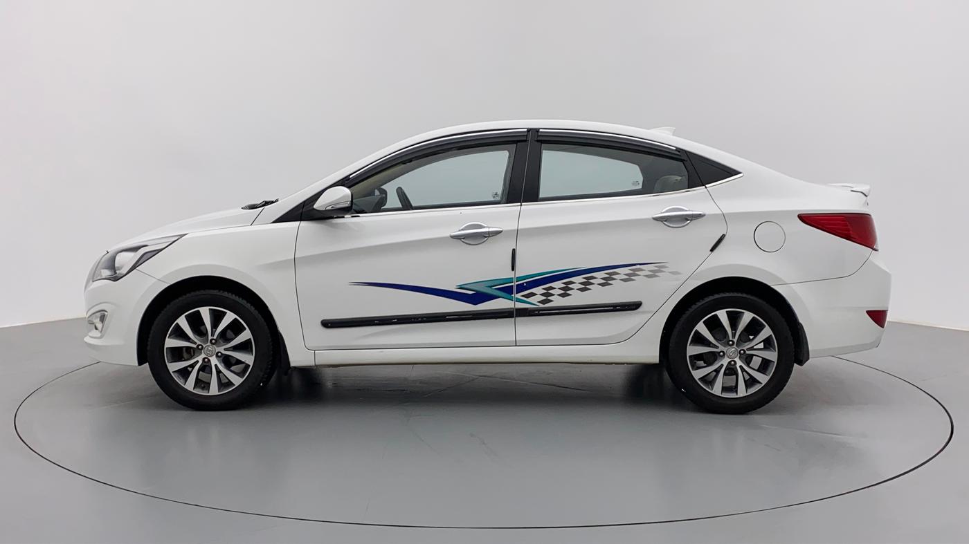 2017 Hyundai Verna FLUIDIC 1.6 SX VTVT, Petrol, Manual, 71,610 km, Left Side