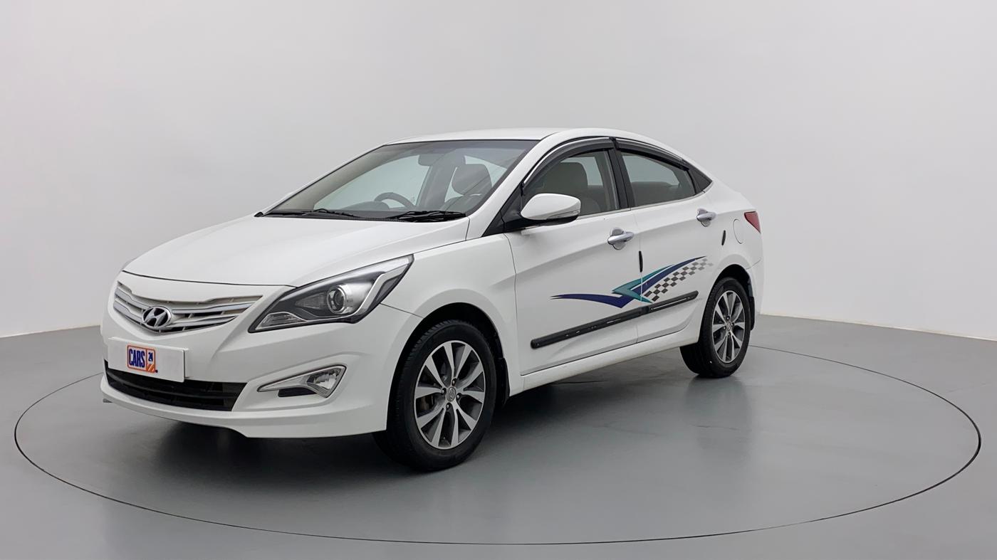 2017 Hyundai Verna FLUIDIC 1.6 SX VTVT, Petrol, Manual, 71,610 km, Left Front Diagonal