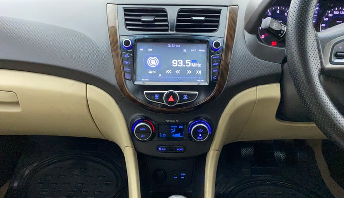 2017 Hyundai Verna FLUIDIC 1.6 SX VTVT, Petrol, Manual, 71,610 km, Air Conditioner