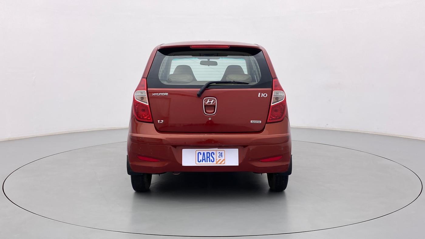 2012 Hyundai i10 SPORTZ 1.2, Petrol, Manual, 26,069 km, Back/Rear