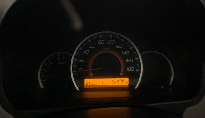 2013 Maruti Wagon R 1.0 VXI, Petrol, Manual, 15,470 km, Odometer Image