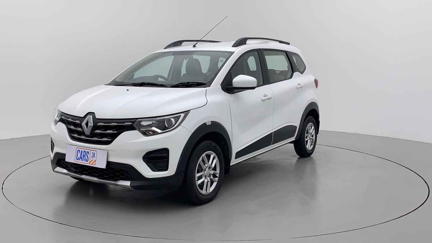 2021 Renault TRIBER RXT AMT, Petrol, Automatic, 27,266 km, Left Front Diagonal