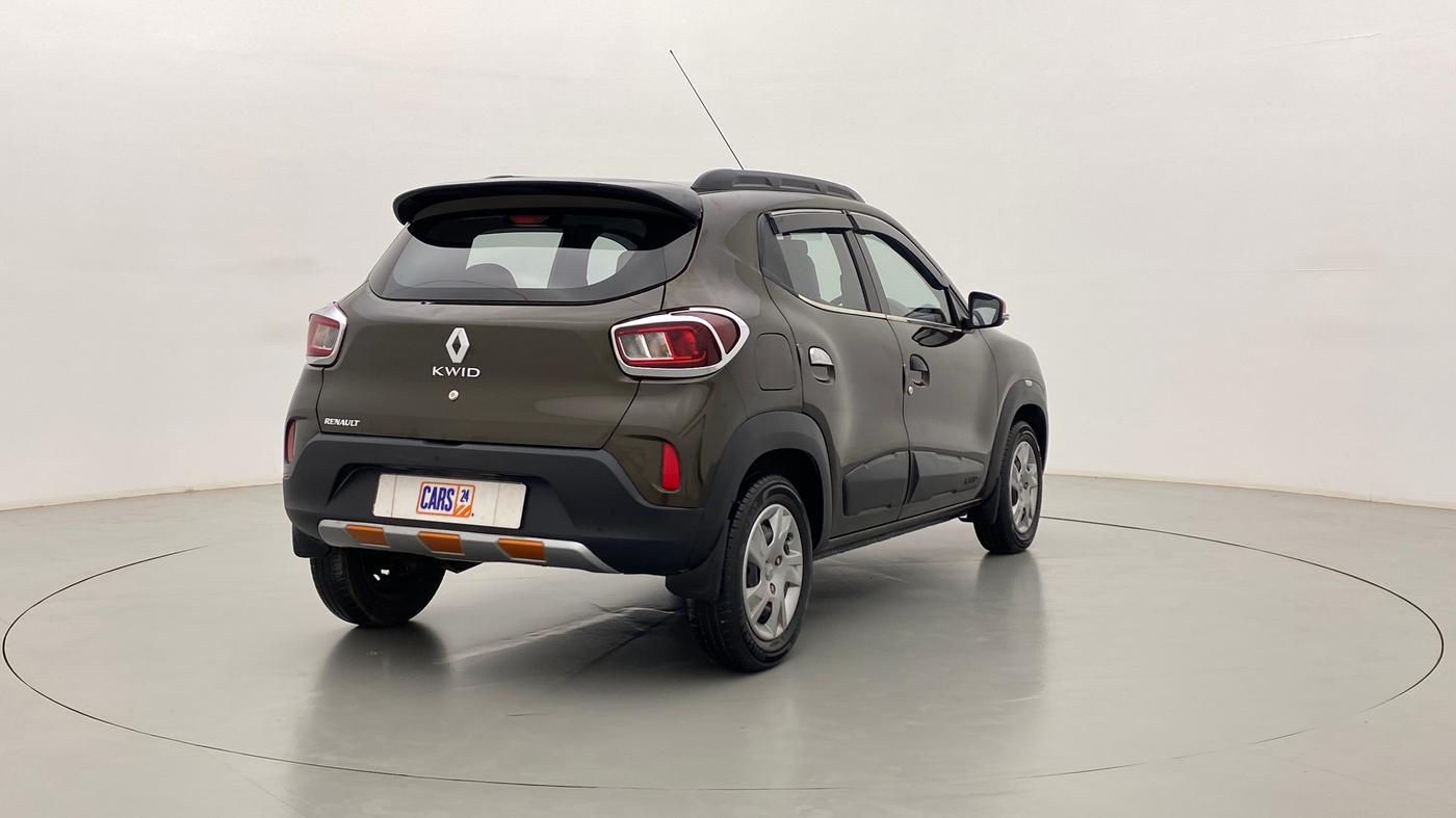 2020 Renault Kwid 1.0 RXT Opt, Petrol, Manual, 19,142 km, Right Back Diagonal