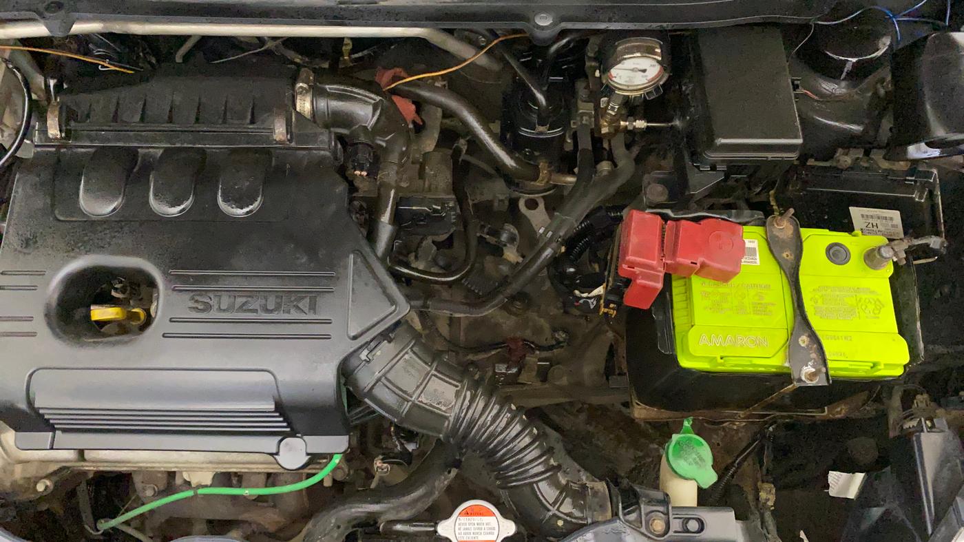 2017 Maruti Celerio VXI CNG, CNG, Manual, 83,425 km, Engine View - Left