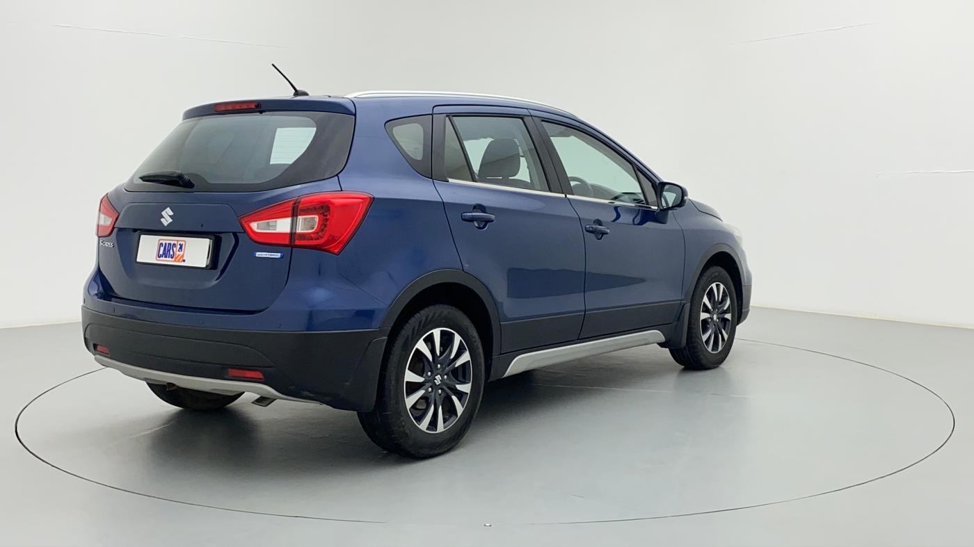 2020 Maruti S Cross ALPHA 1.5 SMART HYBRID, Petrol, Manual, 40,195 km, Right Back Diagonal