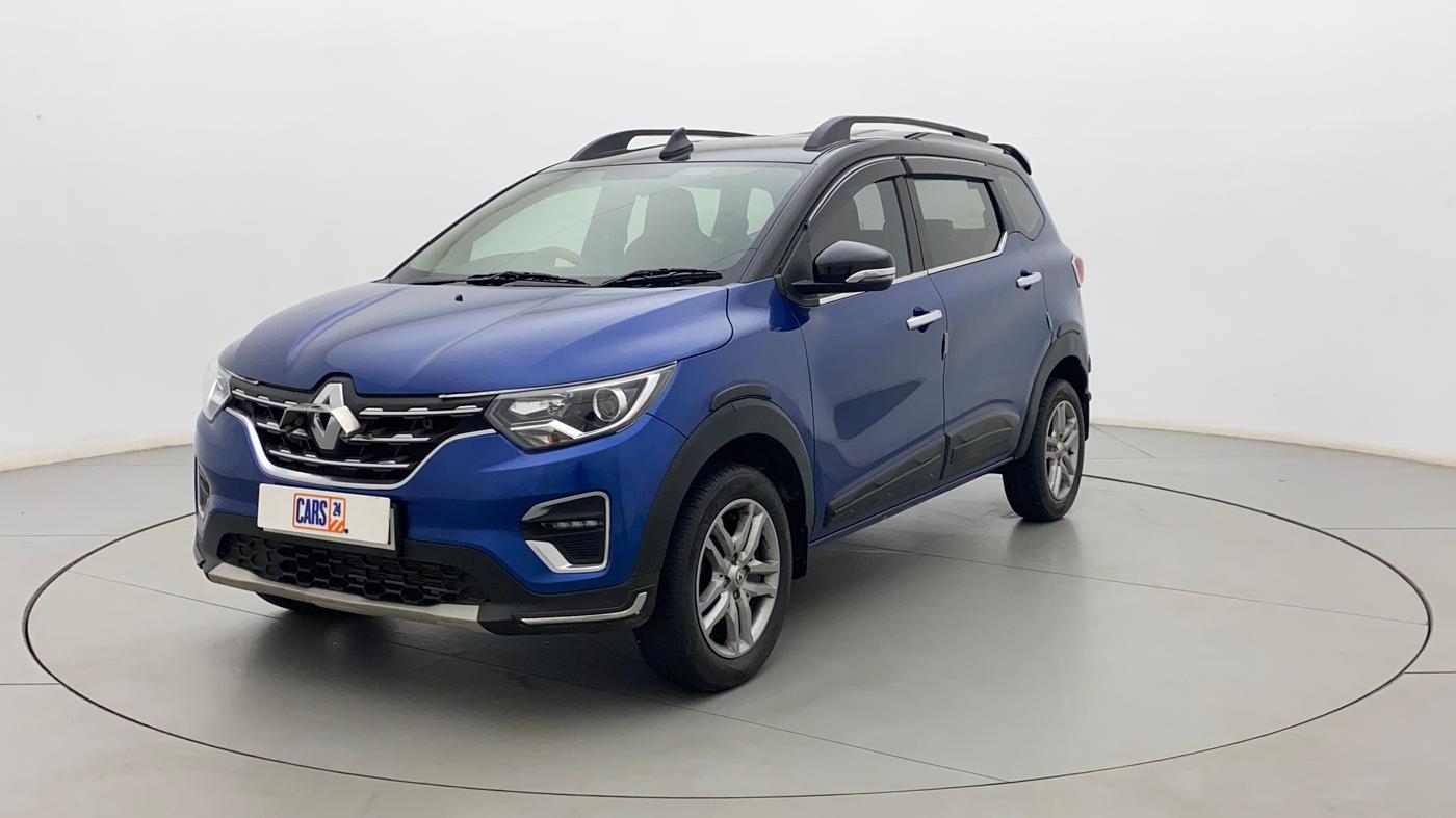 2021 Renault TRIBER RXZ AMT DUAL TONE, Petrol, Automatic, 11,400 km, Left Front Diagonal