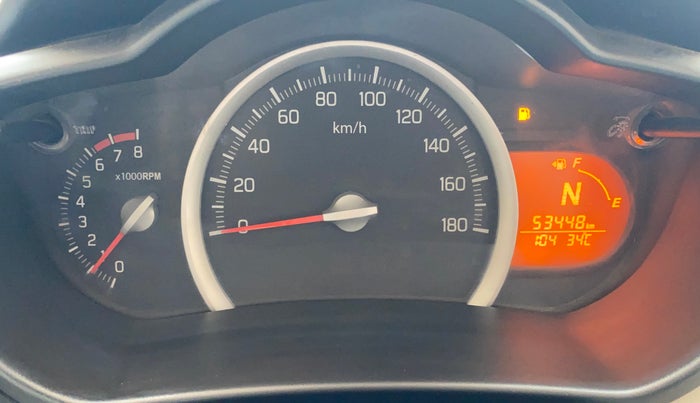 2015 Maruti Celerio VXI AMT, Petrol, Automatic, 53,448 km, Odometer Image
