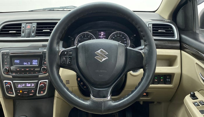 2016 Maruti Ciaz ZXI AT, Petrol, Automatic, 79,664 km, Steering Wheel Close Up