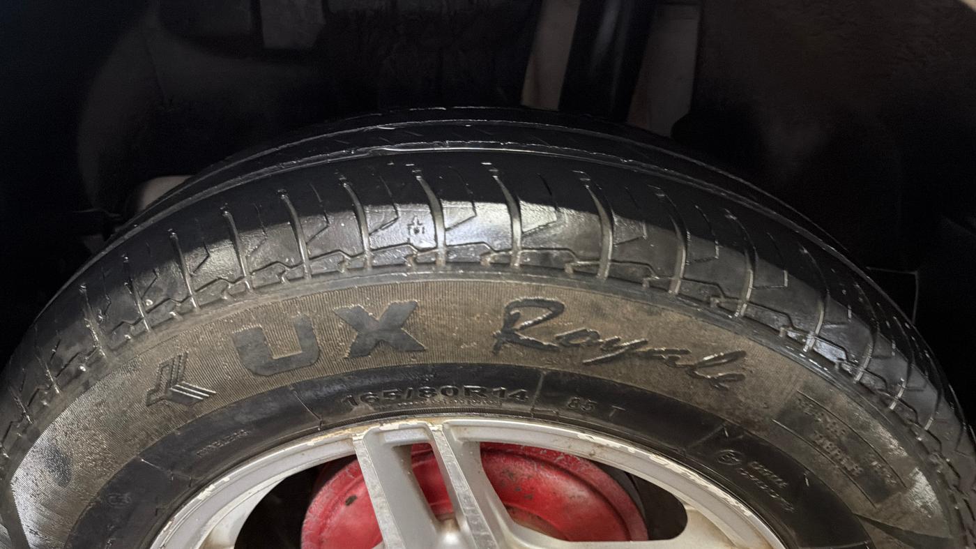 2021 Maruti Swift VXI, Petrol, Manual, 57,433 km, Left Rear Tyre Tread