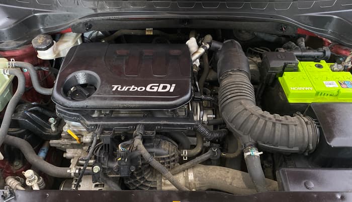 2020 KIA SONET HTX 1.0 IMT, Petrol, Manual, 30,259 km, Engine View