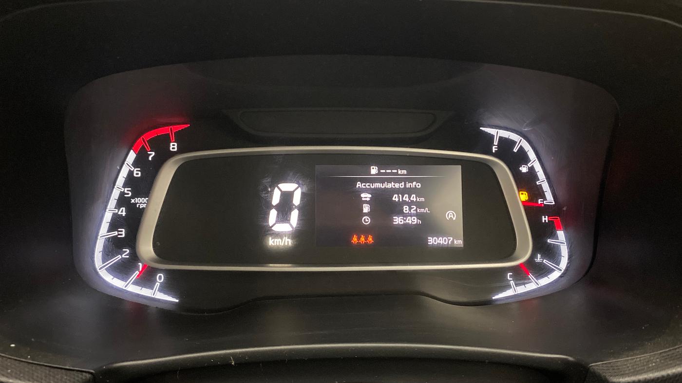 2025 KIA SONET HTK (O) 1.2 Petrol MT, Petrol, Manual, 30,406 km, Odometer Image