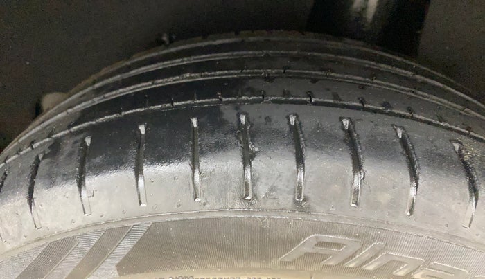 2021 Maruti Baleno ZETA CVT PETROL 1.2, Petrol, Automatic, 46,278 km, Left Rear Tyre Tread