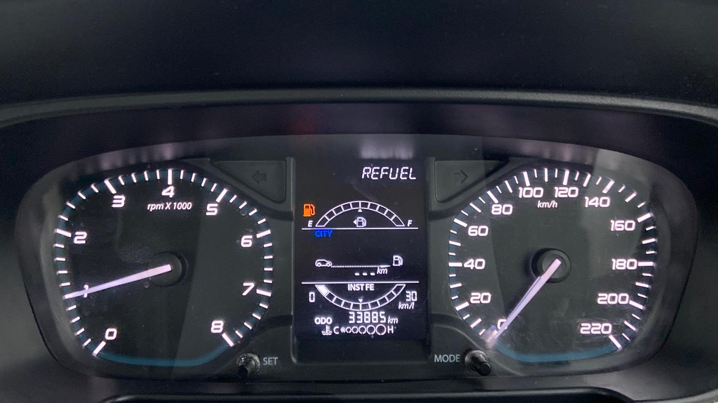2022 Tata PUNCH ACCOMPLISHED MT, Petrol, Manual, 33,885 km, Odometer Image