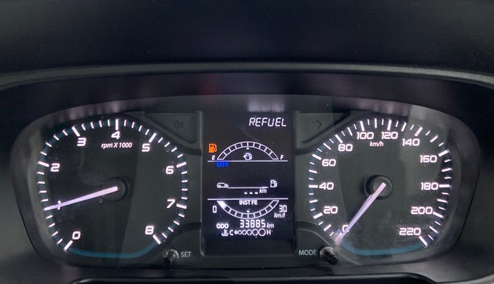 2022 Tata PUNCH ACCOMPLISHED MT, Petrol, Manual, 33,885 km, Odometer Image