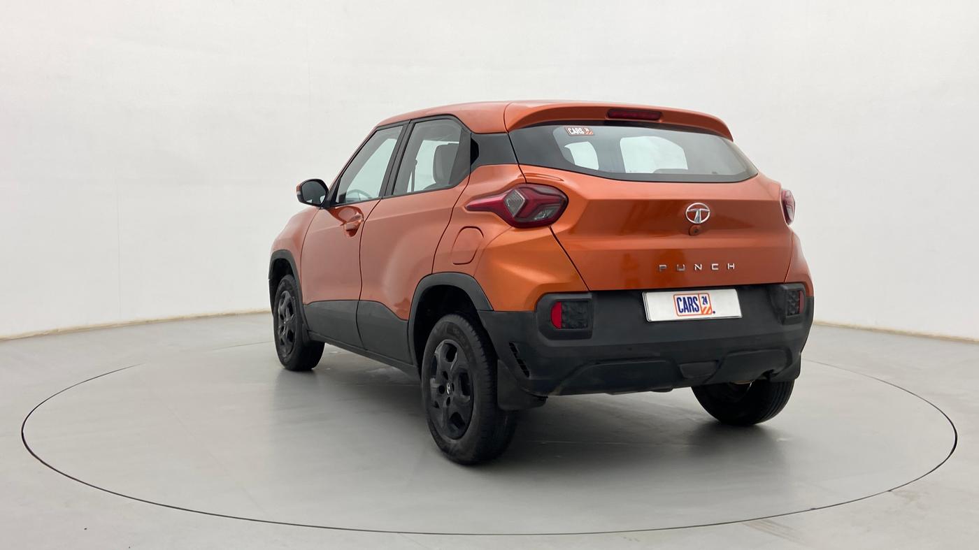 2022 Tata PUNCH ACCOMPLISHED MT, Petrol, Manual, 33,885 km, Left Back Diagonal