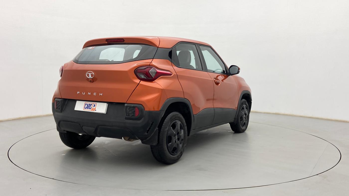 2022 Tata PUNCH ACCOMPLISHED MT, Petrol, Manual, 33,885 km, Right Back Diagonal