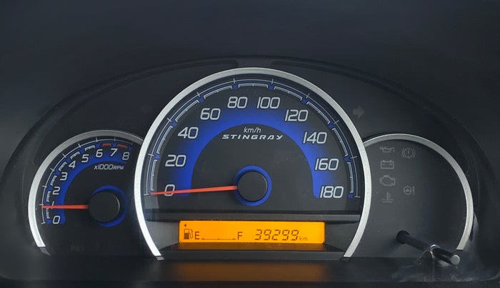 2013 Maruti Wagon R Stingray VXI, Petrol, Manual, 39,299 km, Odometer Image