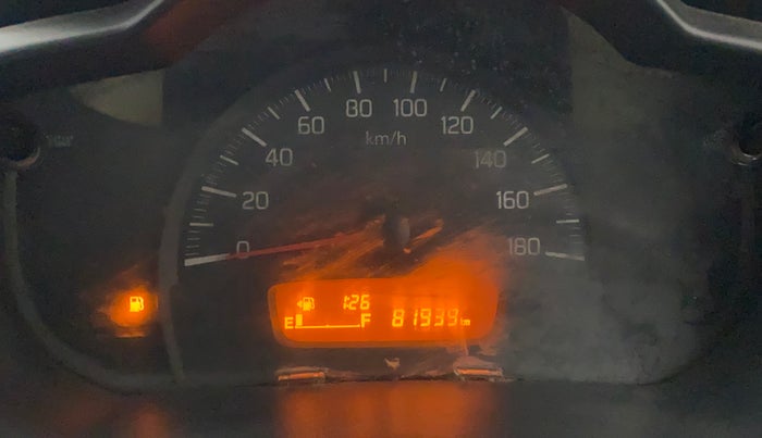 2014 Maruti Celerio VXI, Petrol, Manual, 81,939 km, Odometer Image