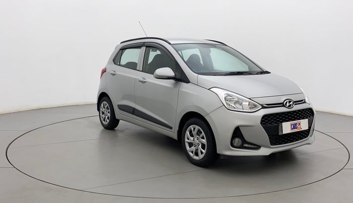 2017 Hyundai Grand i10 SPORTZ (O) 1.2 KAPPA VTVT, Petrol, Manual, 53,261 km, Right Front Diagonal