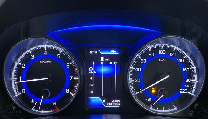 2019 Maruti Baleno ZETA PETROL 1.2, Petrol, Manual, 24,435 km, Odometer Image