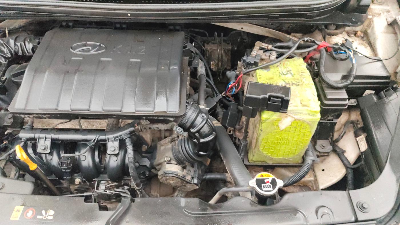2020 Hyundai GRAND I10 NIOS SPORTZ 1.2 KAPPA VTVT, Petrol, Manual, 81,610 km, Engine View - Left
