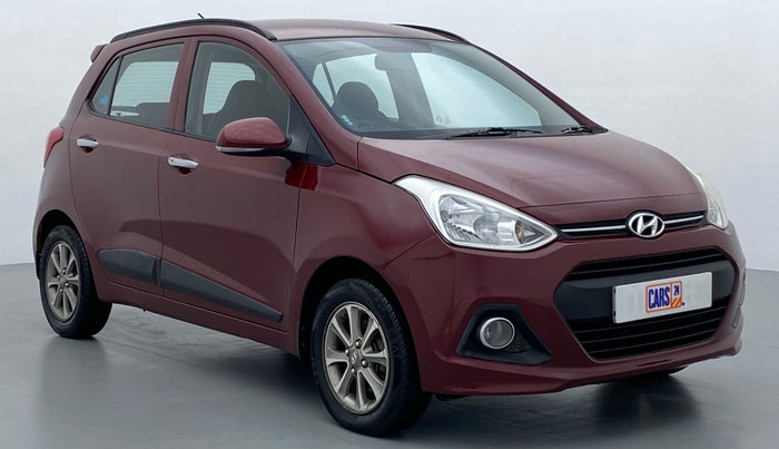 2014 Hyundai Grand i10 ASTA 1.2 (O) VTVT, Petrol, Manual, 68,152 km, Right Front Diagonal (45- Degree) View
