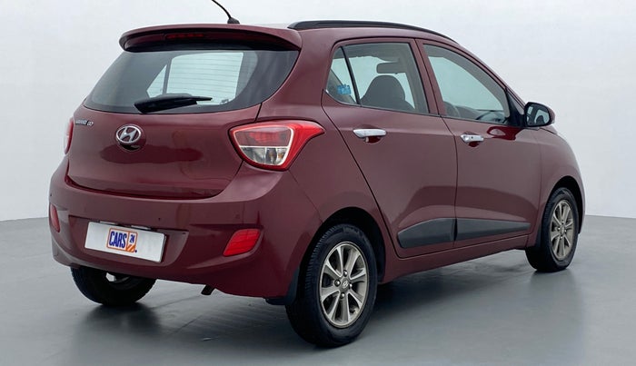 2014 Hyundai Grand i10 ASTA 1.2 (O) VTVT, Petrol, Manual, 68,152 km, Right Back Diagonal (45- Degree) View