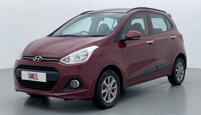 2014 Hyundai Grand i10 ASTA 1.2 (O) VTVT, Petrol, Manual, 68,152 km, Left Front Diagonal (45- Degree) View