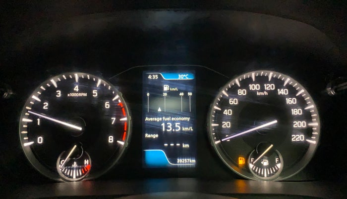 2023 Maruti BREZZA ZXI SMART HYBRID , Petrol, Manual, 39,187 km, Odometer Image