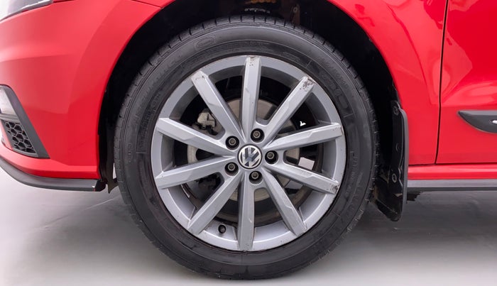 2021 Volkswagen Polo HIGHLINE PLUS 1.0 TSI AT, Petrol, Automatic, 22,155 km, Left Front Wheel