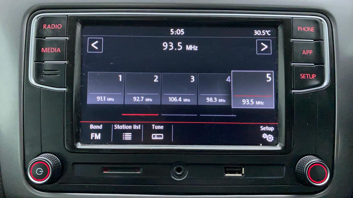 2021 Volkswagen Polo HIGHLINE PLUS 1.0 TSI AT, Petrol, Automatic, 22,155 km, Infotainment System