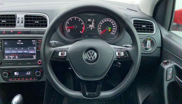 2021 Volkswagen Polo HIGHLINE PLUS 1.0 TSI AT, Petrol, Automatic, 22,155 km, Steering Wheel Close Up