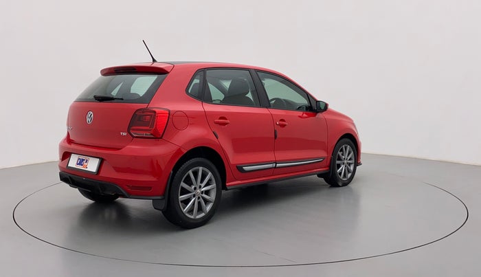 2021 Volkswagen Polo HIGHLINE PLUS 1.0 TSI AT, Petrol, Automatic, 22,155 km, Right Back Diagonal