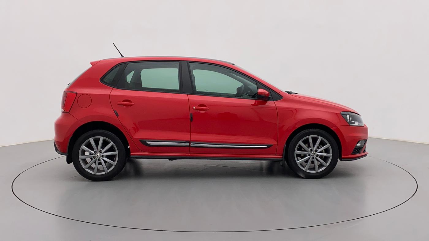 2021 Volkswagen Polo HIGHLINE PLUS 1.0 TSI AT, Petrol, Automatic, 22,155 km, Right Side View