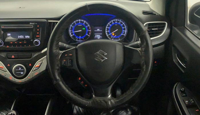 2017 Maruti Baleno DELTA PETROL 1.2, Petrol, Manual, 57,626 km, Steering Wheel Close Up