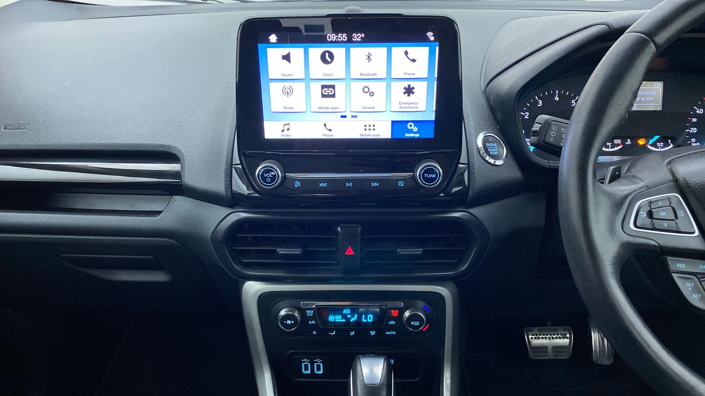 2018 Ford Ecosport TITANIUM + 1.5L PETROL AT, Petrol, Automatic, 38,288 km, Air Conditioner