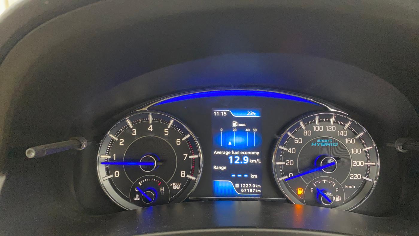 2020 Maruti Ciaz ALPHA 1.5 SHVS PETROL, Petrol, Manual, 67,196 km, Odometer Image