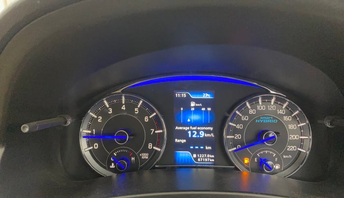 2020 Maruti Ciaz ALPHA 1.5 SHVS PETROL, Petrol, Manual, 67,196 km, Odometer Image