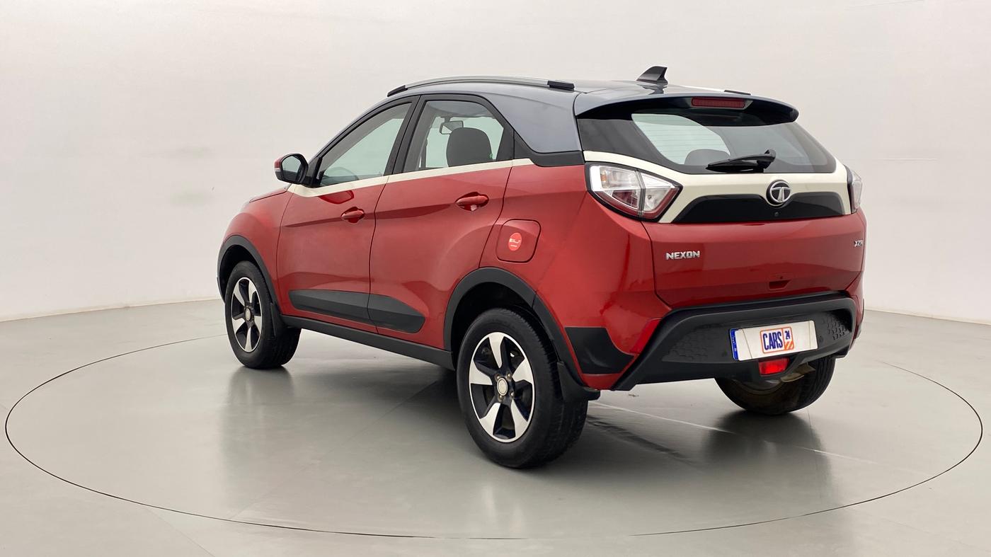 2018 Tata NEXON XZA+ 1.2 Dual Tone, Petrol, Automatic, 17,022 km, Left Back Diagonal