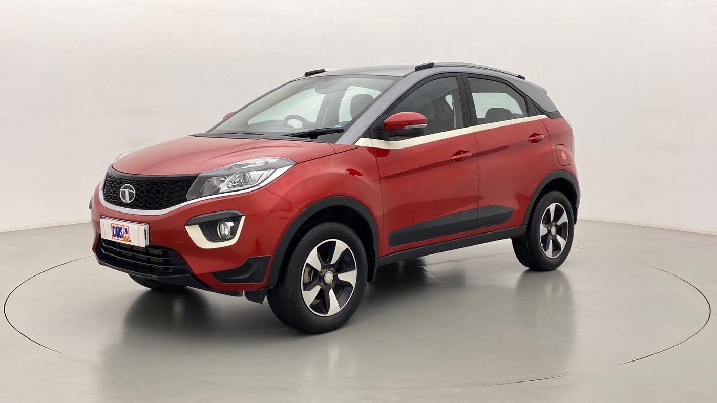 2018 Tata NEXON XZA+ 1.2 Dual Tone, Petrol, Automatic, 17,022 km, Left Front Diagonal