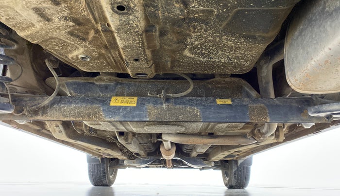 2018 Tata NEXON XZA+ 1.2 Dual Tone, Petrol, Automatic, 17,022 km, Rear Underbody